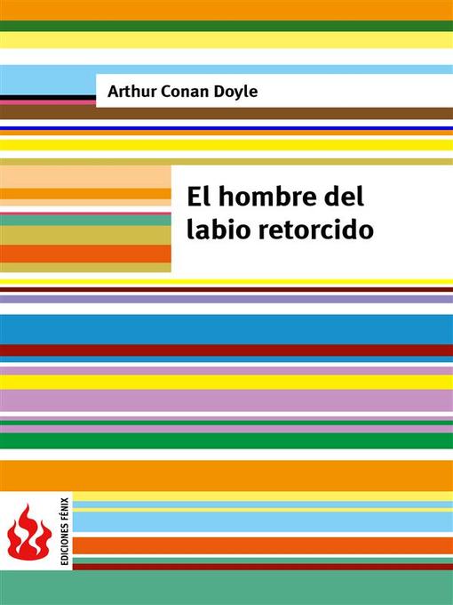Title details for El hombre del labio retorcido (low cost). Edición limitada by Arthur Conan Doyle - Available
